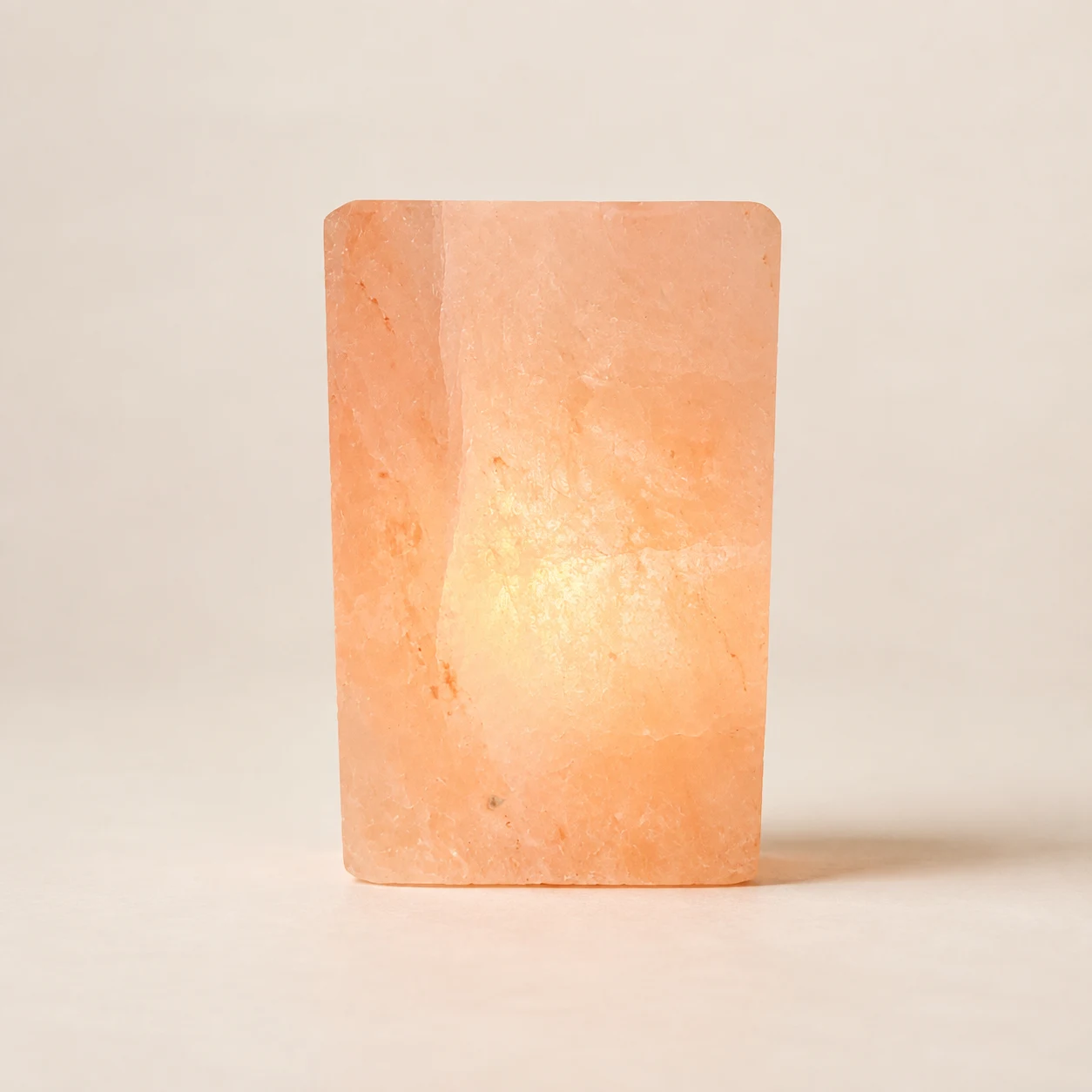 Block Shape Himalayan Rock Salt Lamp