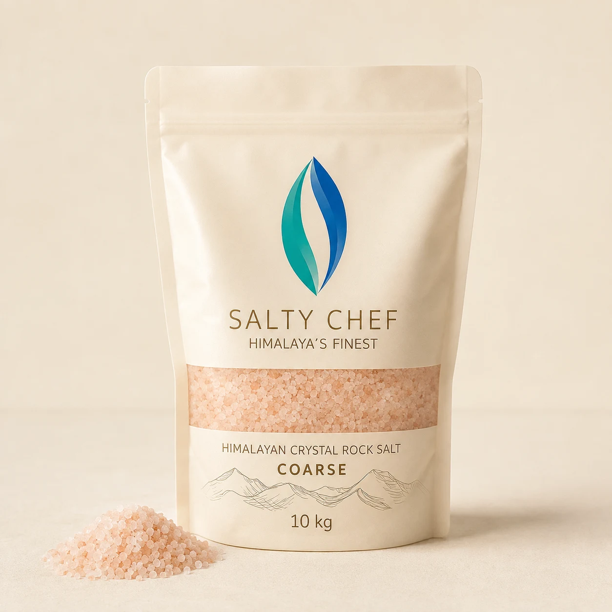 Himalayan Crystal Rock Salt / Culinary Salt — 10Kg / Coarse