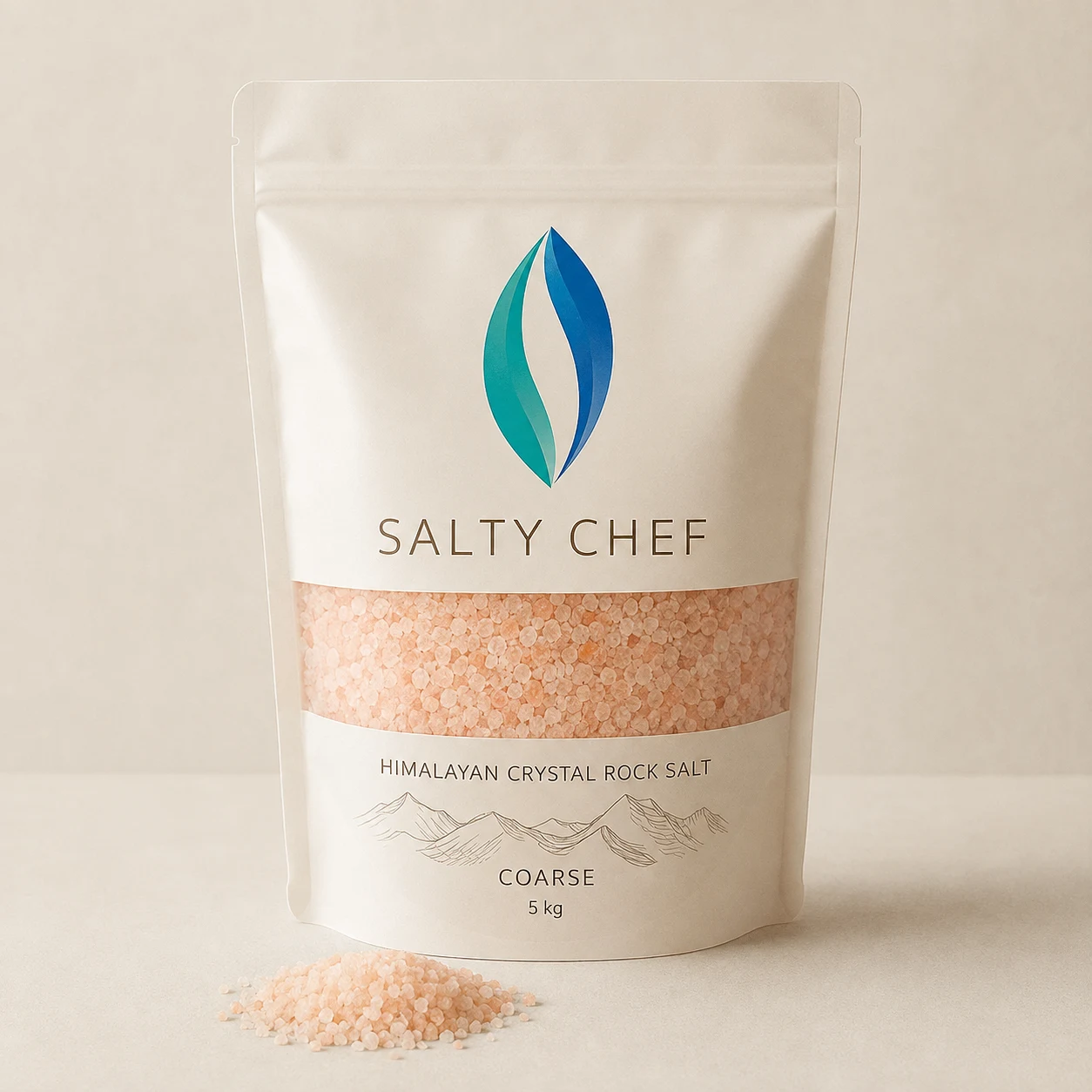 Himalayan Crystal Rock Salt / Culinary Salt — 5Kg / Coarse