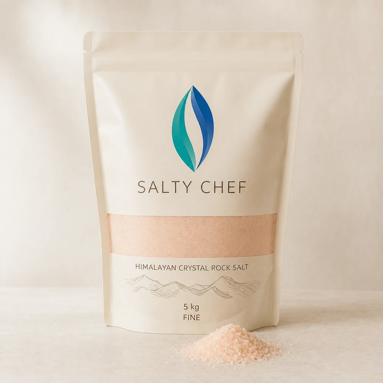 Himalayan Crystal Rock Salt / Culinary Salt — 5Kg / Fine