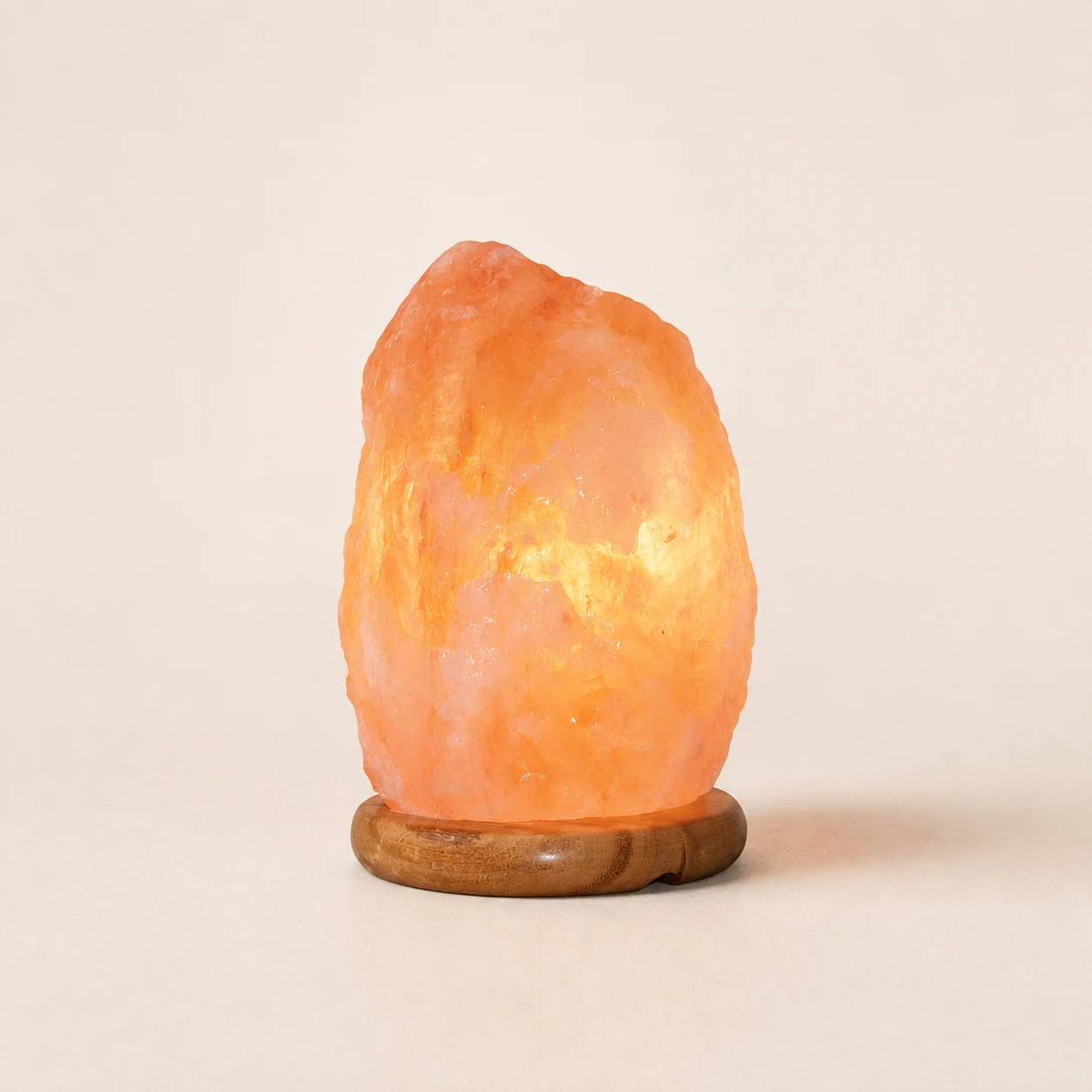 Natural Shape Himalayan Crystal Rock Salt Lamp — Medium