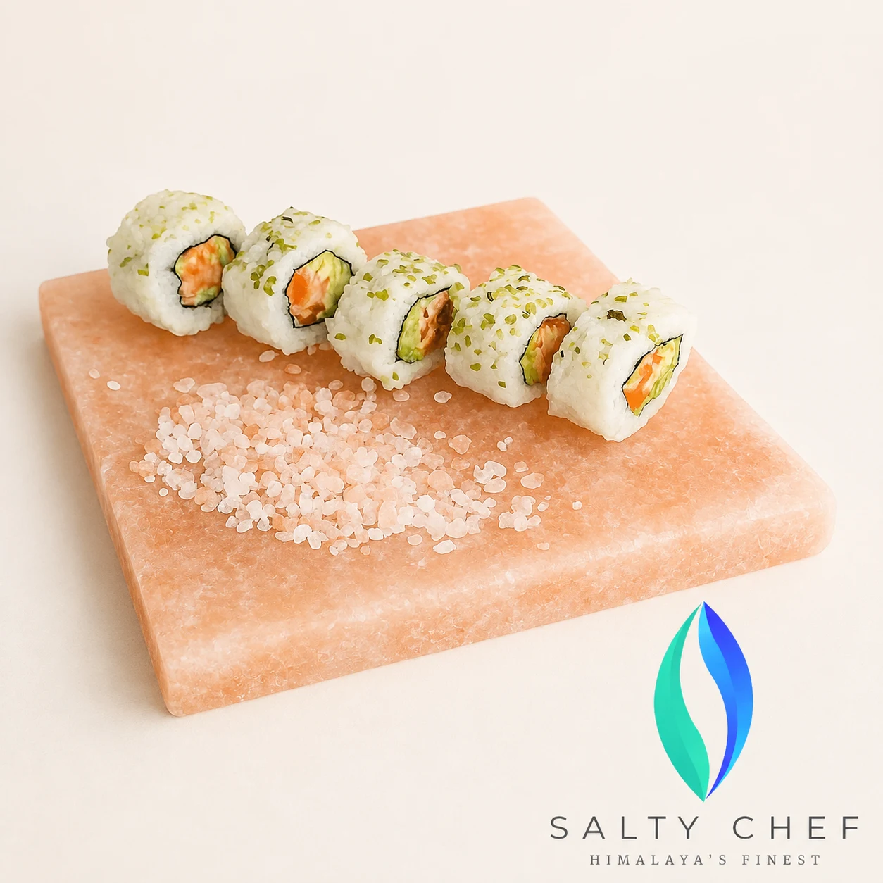Himalayan Rock Salt Platters — 8"x8"x1" Square