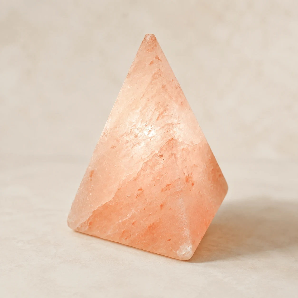 Pyramid Shape Himalayan Rock Salt Lamp