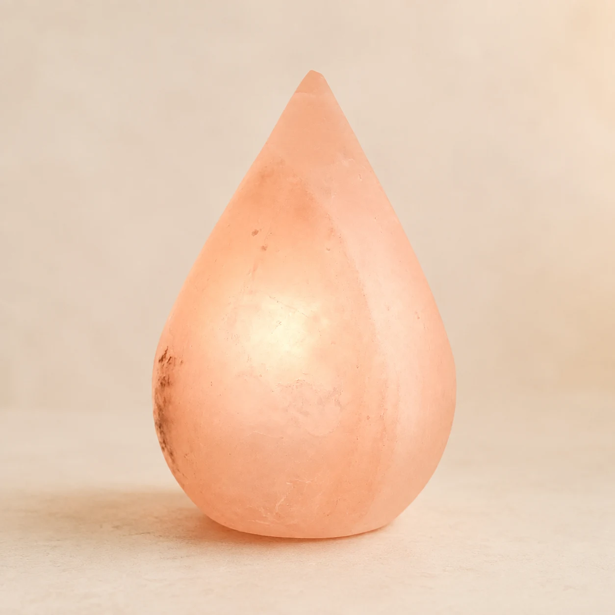 Tear Drop Shape Himalayan Rock Salt Lamp — Tear Drop